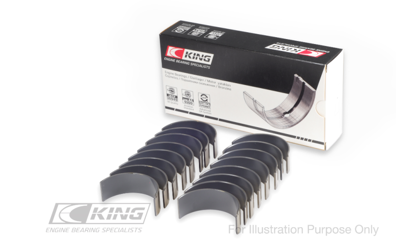 King Engine Bearings CR8057MC GM 6.2 - LT1/LT4 Gen V Connecting Rod Bearing Set