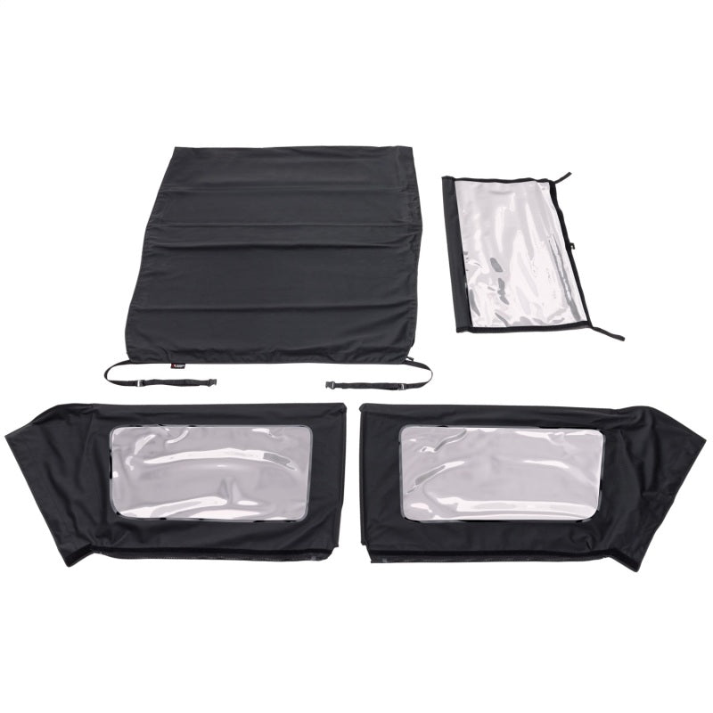 Rugged Ridge 13860.35 07-18 Jeep Wrangler JK (2-Door) Voyager Frameless Soft Top