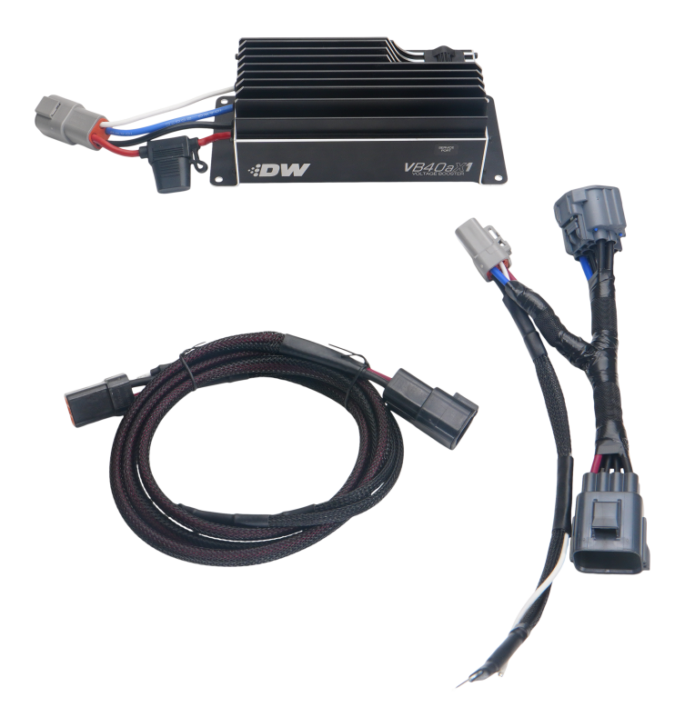DeatschWerks 4-02-VB40aX1 VB40AX1 Voltage Booster with Plug-N-Play Harness for 11-25 Ford F-150