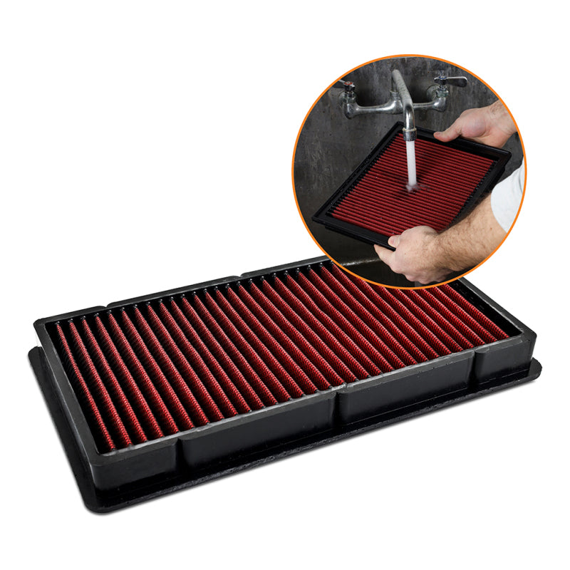 Mishimoto MMAF-F2D-01 01-03 Ford 7.3L Powerstroke Reusable Drop-In Air Filter