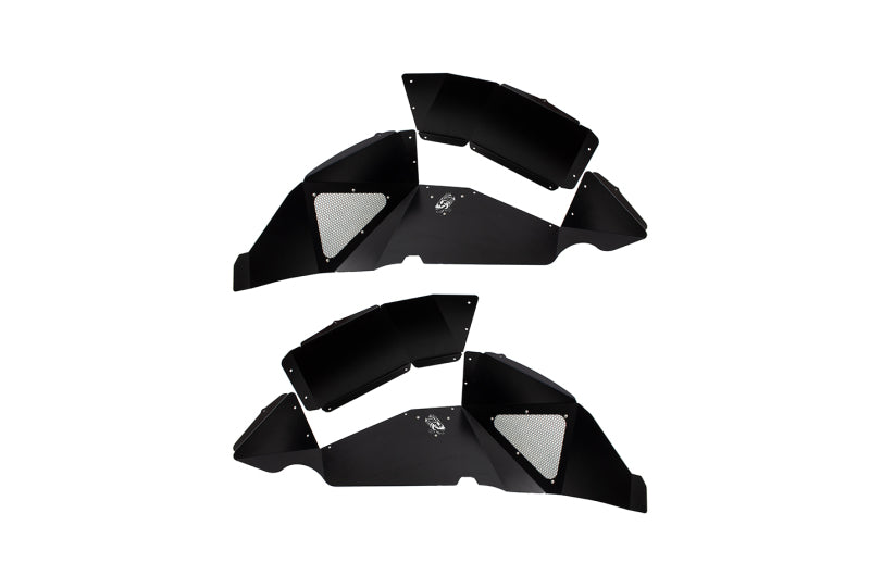 Fishbone Offroad FB33130R 2018+ Jeep Wrangler JL Rear Pair Aluminum - Black Powdercoat