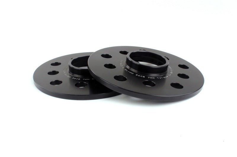 Perrin Performance PSP-WHL-107BK PERRIN Subaru/Toyota/Scion 7mm Wheel Spacers (Slip-On Style With Studs) 5x114.3/5x100 56mm CB - Pair