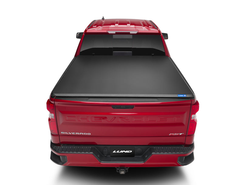 LUND 95053 Lund 99-07 Chevy Silverado 1500 (6.5ft. Bed) Genesis Tri-Fold Tonneau Cover - Black
