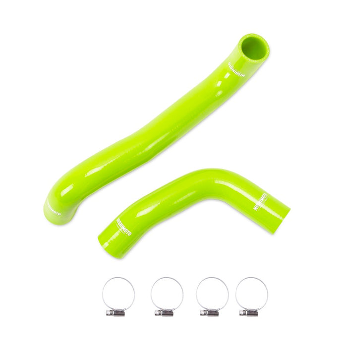 Mishimoto MMHOSE-STI-08NY 08-14 Subaru WRX / 08+ STI Silicone Radiator Hose Kit - Neon Yellow