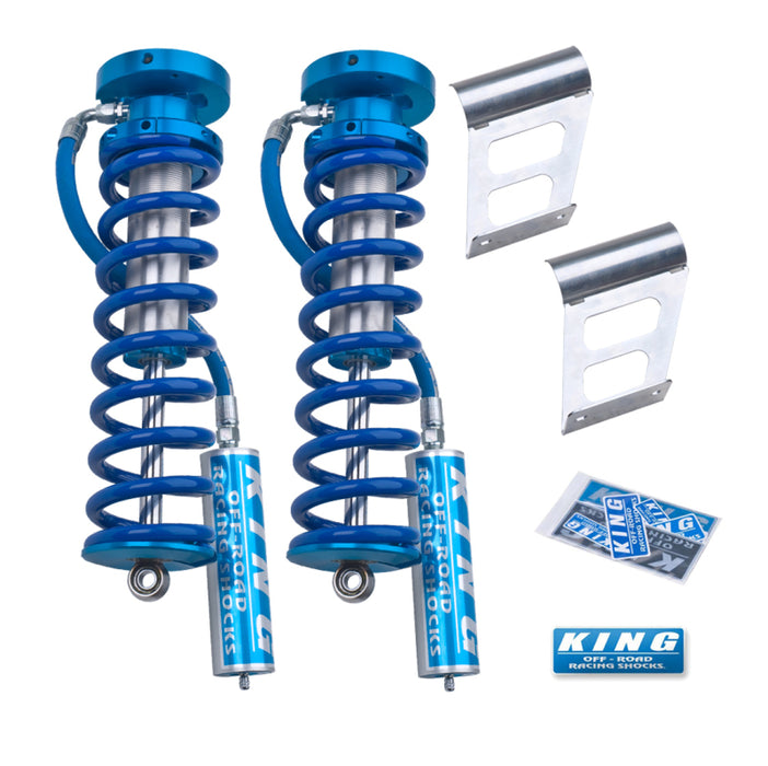King Shocks 25001-146 2005+ Ford F-250/F-350 4WD Front 2.5 Dia Remote Reservoir Coilover Conversion (Pair)