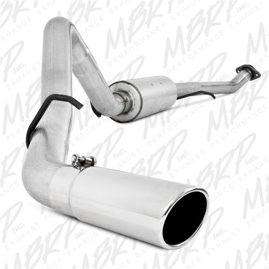 MBRP S5014AL 2003-2007 Chev/GMC 1500 Classic 4.8/5.3L EC/CC-SB Cat Back Single Side