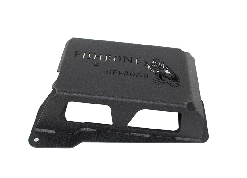Fishbone Offroad FB23064 12-17 Jeep Wrangler JK Steel EVAP Canister Skid Plates - Black Textured Powdercoat