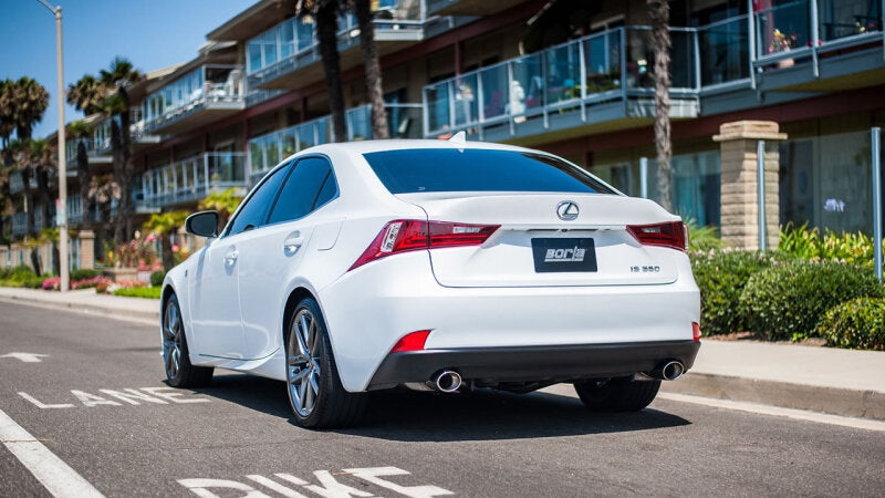 Borla 11898 14-16 Lexus IS 250/350 2.5L/3.5L Automatic/Manual Trans RWD 4 door S-Type Axle back Exhaust