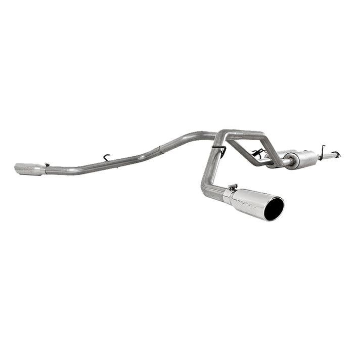 MBRP S5316409 2009-2010 Toyota Tundra 5.7L EC-Std. & SB/CC-SB Cat Back Dual Split Side