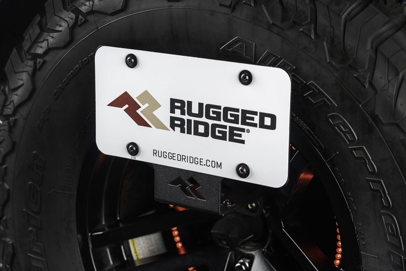 Rugged Ridge 11585.25 Tag Relocation Bracket Rear 18-20 Jeep Wrangler JL