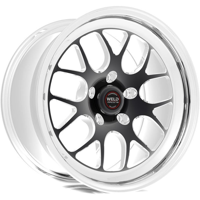 Weld 77MB510G55C S77 15x10.33 / 5x135mm BP / 5.5in. BS Black Wheel (Medium Pad) - Non-Beadlock