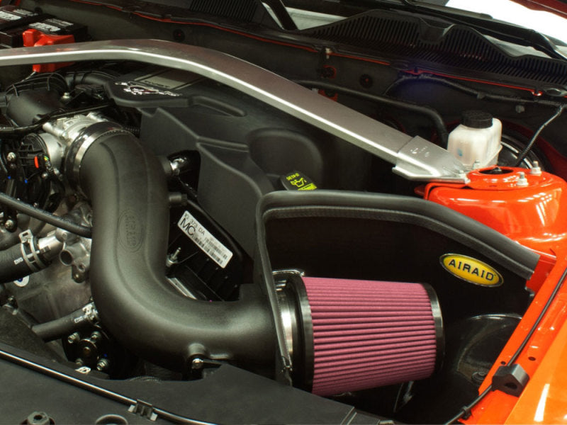 Airaid 450-265 11-14 Ford Mustang 3.7L V6 MXP Intake System w/ Tube (Oiled / Red Media)
