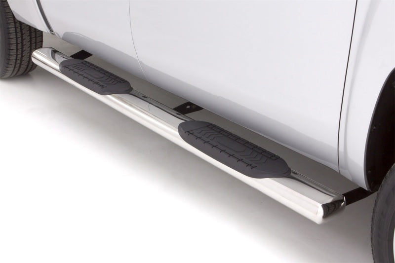 LUND 24355008 Lund 99-13 Chevy Silverado 1500 Std. Cab 6in. Oval Straight SS Nerf Bars - Polished