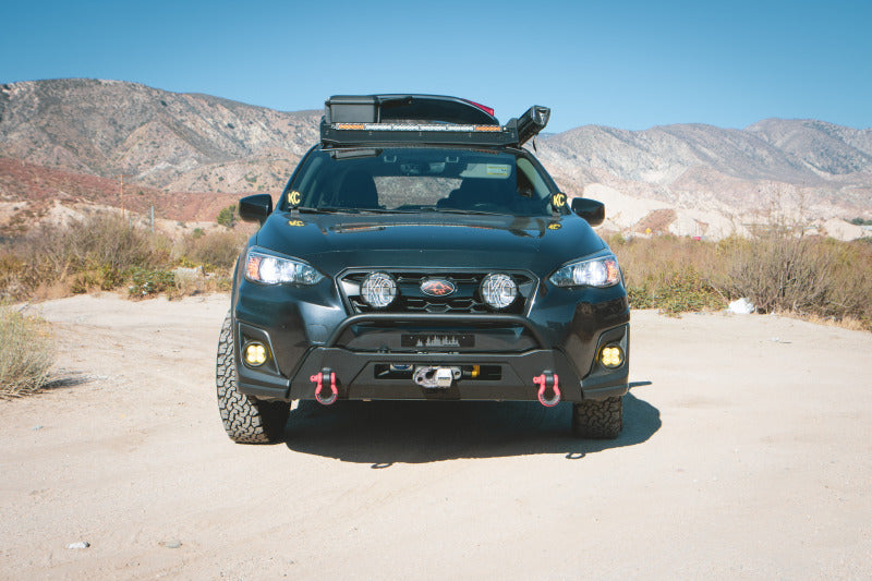 Body Armor 4x4 SU-19339 18-21 Subaru Crosstrek HiLine Front Winch Bumper