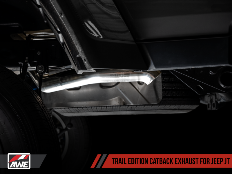 AWE Tuning 3015-21001 20-21 Jeep Gladiator JT 3.6L Trail Edition Cat-Back Exhaust