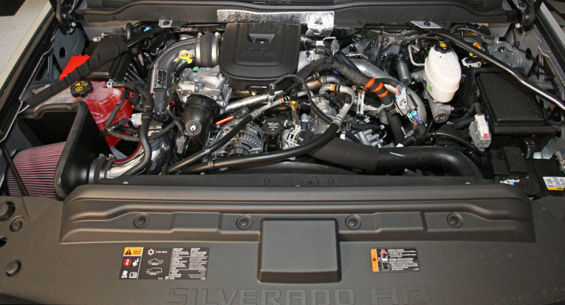 K&N Engineering 77-3087KP K&N 77 Series Performance Intake Kit for 2015 Chevrolet Silverado/GMC Sierra 2500 / 3500 6.6L V8