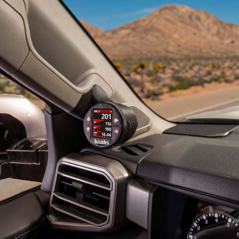 Banks Power 63373 22-24 Toyota Tundra Gauge Pod Kit - Single Gauge