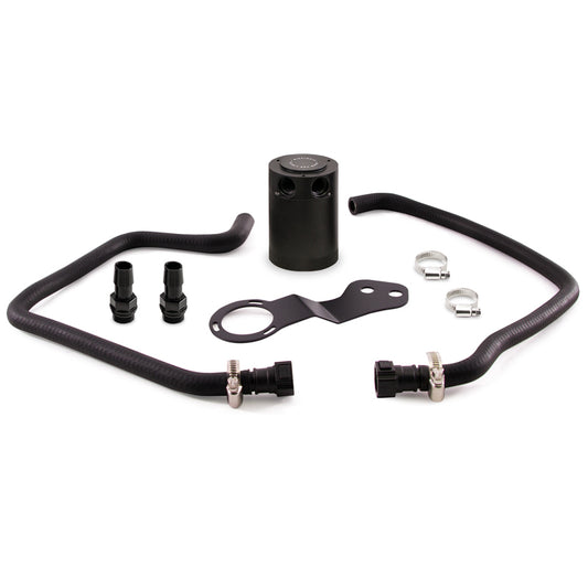 Mishimoto MMBCC-CAM8-16PBE 2016+ Chevrolet Camaro SS Baffled Oil Catch Can Kit - Black
