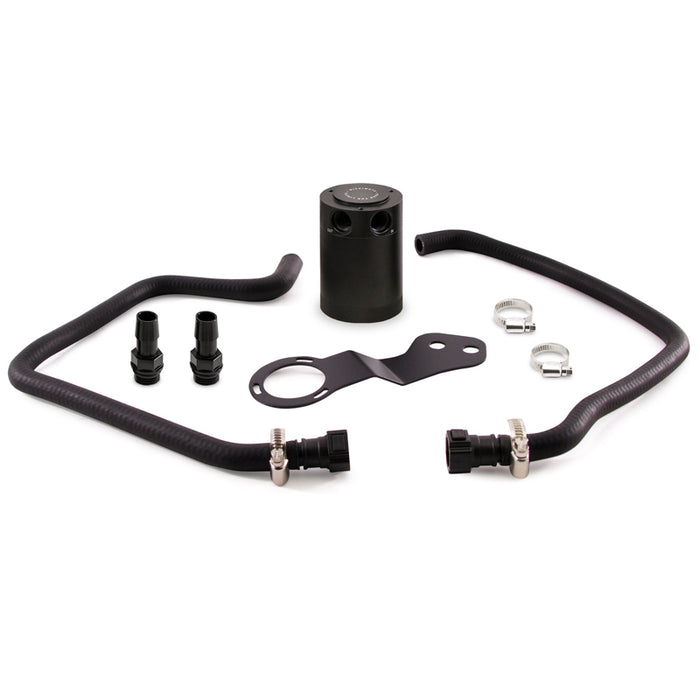 Mishimoto MMBCC-CAM8-16PBE 2016+ Chevrolet Camaro SS Baffled Oil Catch Can Kit - Black