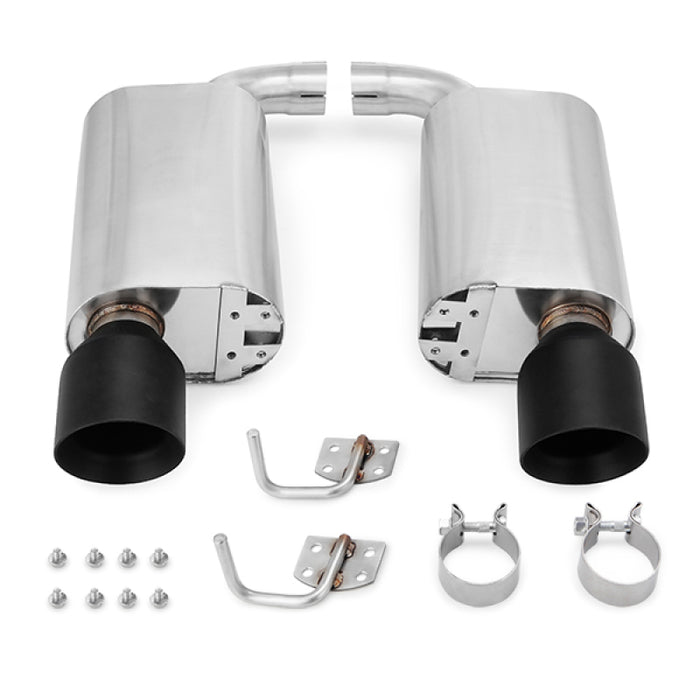 Mishimoto MMEXH-MUS8-15ASBK 2015+ Ford Mustang GT Street Axleback Exhaust w/ BlackTips