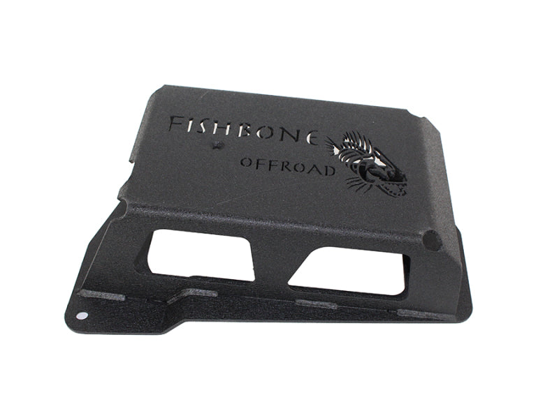 Fishbone Offroad FB23064 12-17 Jeep Wrangler JK Steel EVAP Canister Skid Plates - Black Textured Powdercoat