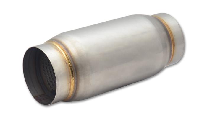 Vibrant 1796 SS Race Muffler 3.5in inlet/outlet x 9in long