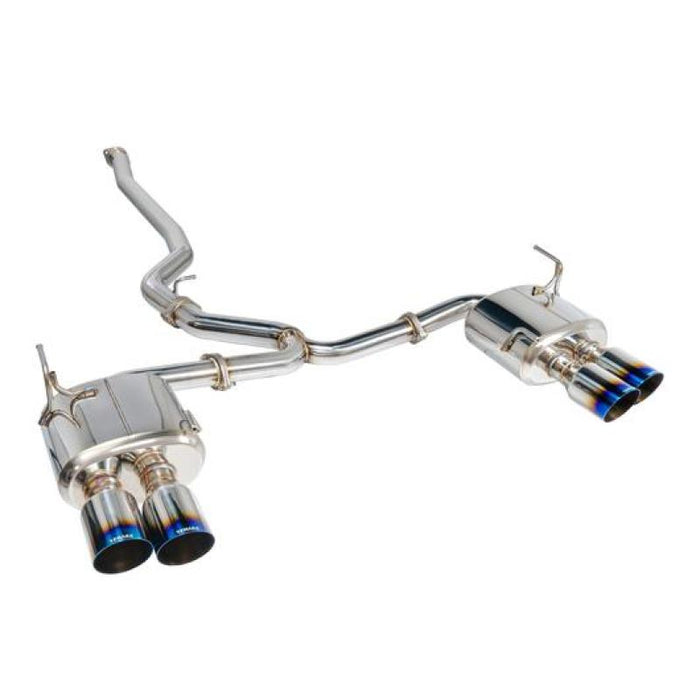 Remark RK-C4076S-01TC 2015+ Subaru WRX/STi 4in Quad Cat-Back Exhaust Titanium Stainless Resonated