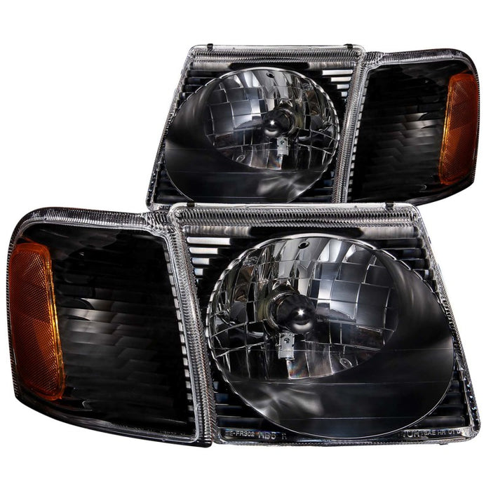 ANZO 111041 ANZ Crystal Headlights