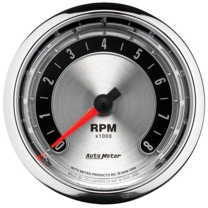 Autometer ATM1298 3-3/8 A/M Tachometer 8000RPM