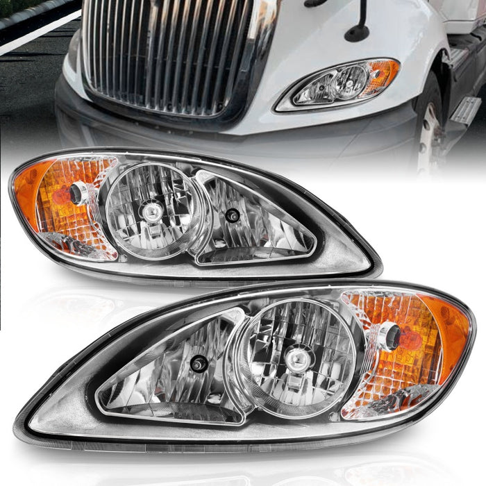 ANZO 131033 ANZ Crystal Headlights