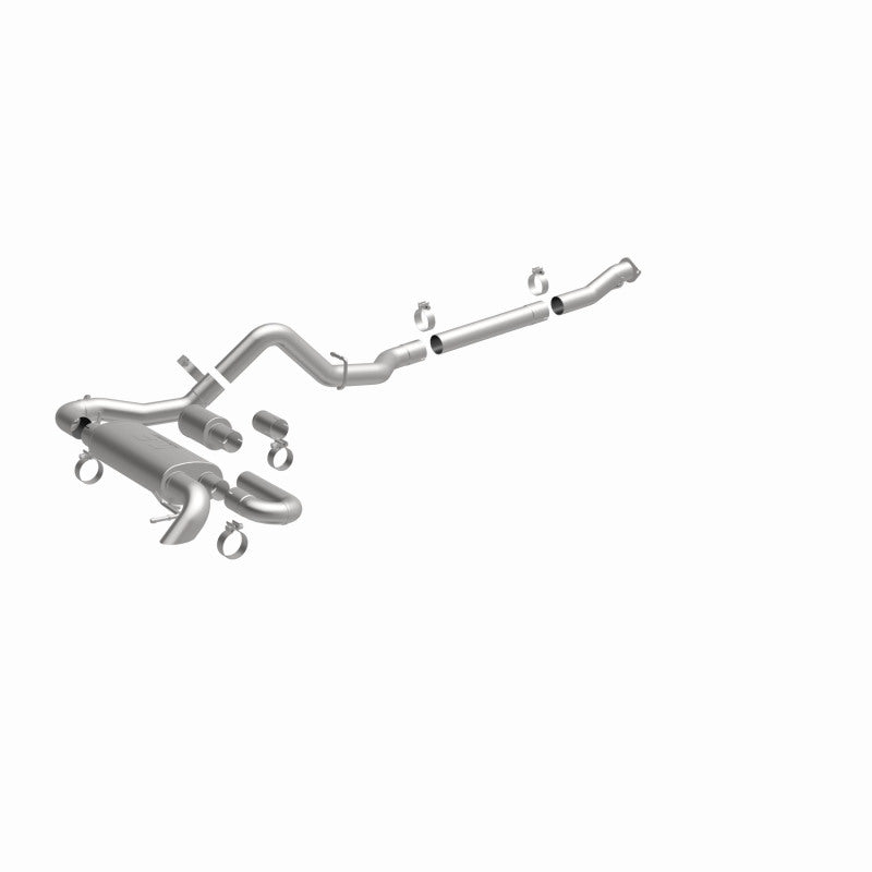 Magnaflow 19559 MagnaFlow 2021 Ford Bronco Overland Series Cat-Back Exhaust w/ Single Straight Driver Exit- No Tip