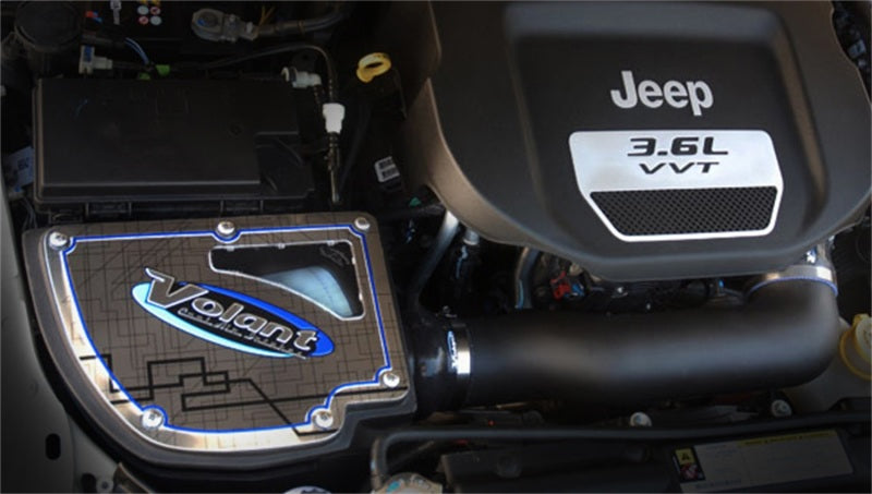 Volant 176366 12-18 Jeep Wrangler 3.6L V6 PowerCore Closed Box Air Intake System