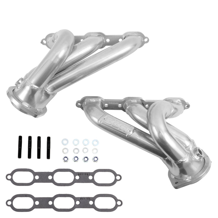 BBK 40400 06-10 Dodge Charger / Chrysler 300 3.5L V6 1-5/8 Shorty Tuned Length Headers - Silver Ceramic