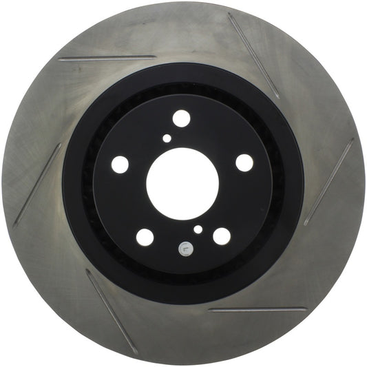 Stoptech 126.44138SL StopTech Power Slot 06 Lexus GS430 / 07-08 Lexus GS350/GS450H / 06-10 IS350 Slotted Left Front Roto