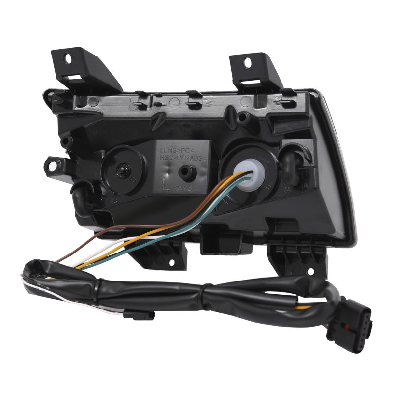 ANZO 511082 18-19 Jeep Wrangler JL LED Chrome Clear w/ Sequential Signal