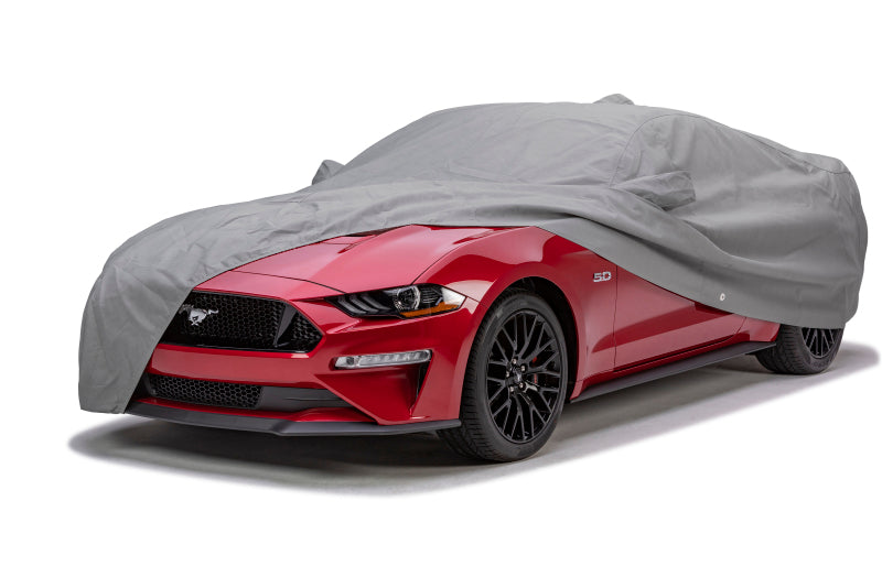 Covercraft C17794AC 15-24 Ford Mustang Coupe Custom 5-Layer Softback All Climate Car Cover - Gray