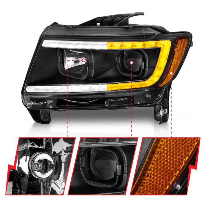 ANZO 111568 ANZ LED/Projector Headlights