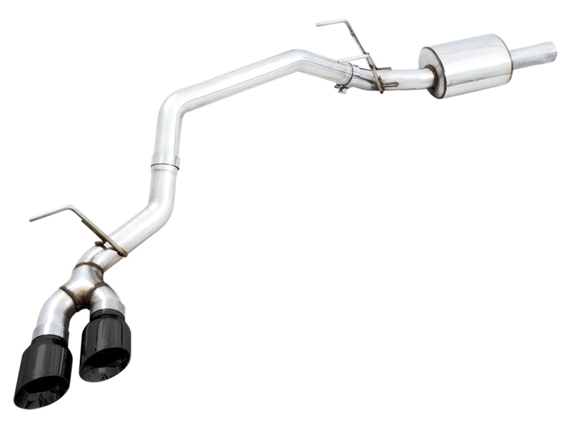 AWE Tuning 3015-33309 09-18 RAM 1500 5.7L (w/o Cutout) 0FG Single Side Exit Cat-Back Exhaust - Diamond Blk Tips