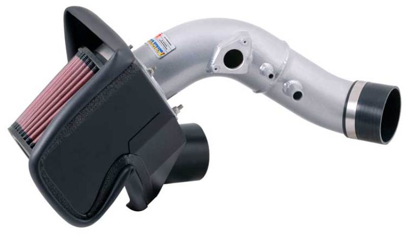 K&N Engineering 69-1014TS K&N 06-09 Civic Si Silver Typhoon Short RAM Intake