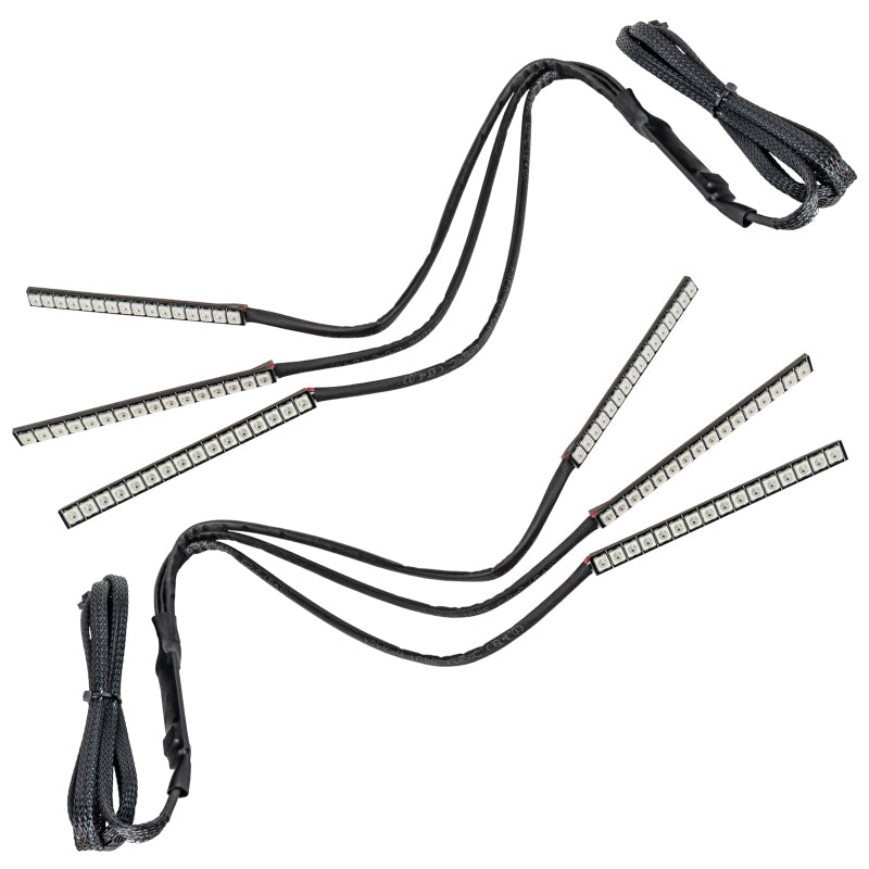 ORACLE Lighting 1335-332 Oracle 15-17 Ford Mustang V6/GT/Shelby Dynamic DRL w/ Halo Kit - ColorSHIFT - Dynamic