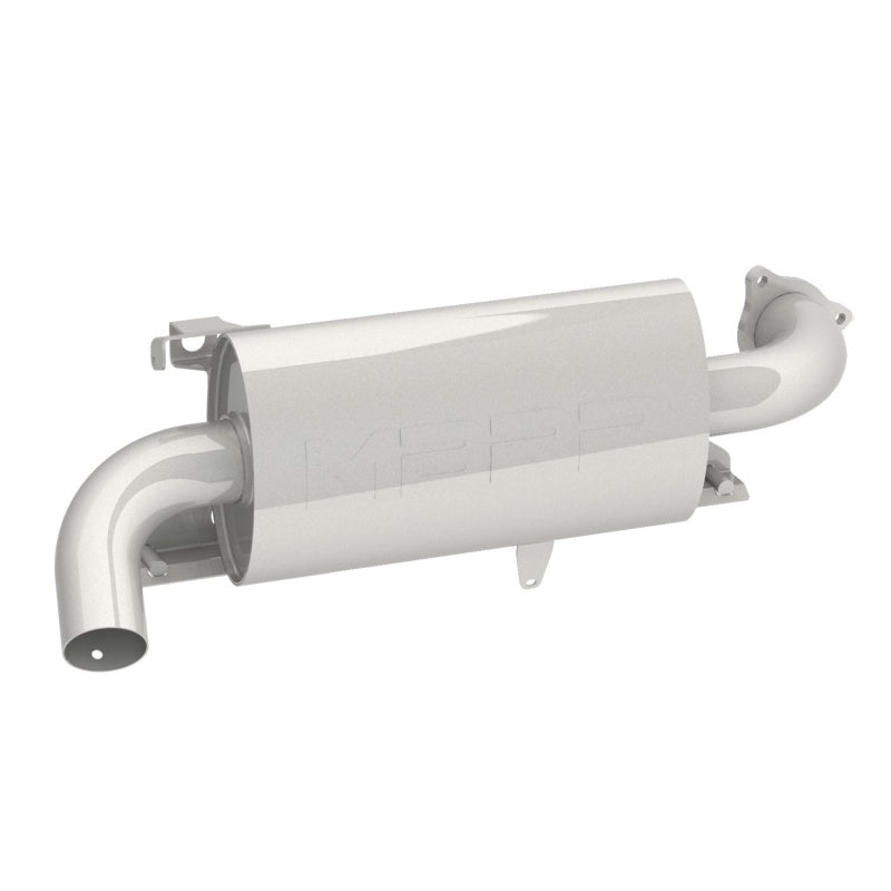 MBRP AT-9524SP 20 Polaris RZR Pro XP Turbo Oval Slip-On Sport Series Exhaust