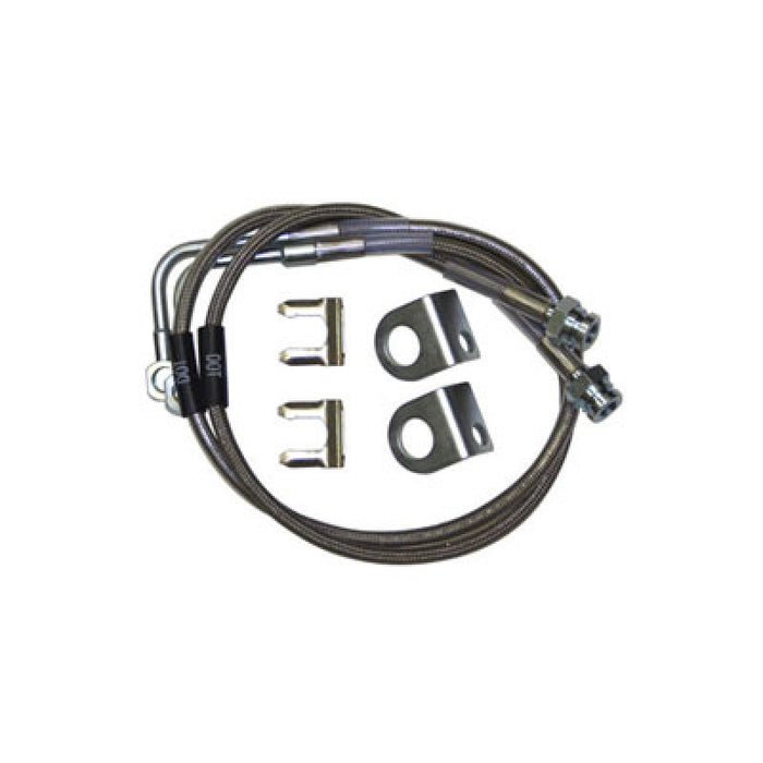Synergy Mfg 8066 Synergy 07-18 Jeep Wrangler JK/JKU Extended Front/Rear DOT Approved Brake Line Kit