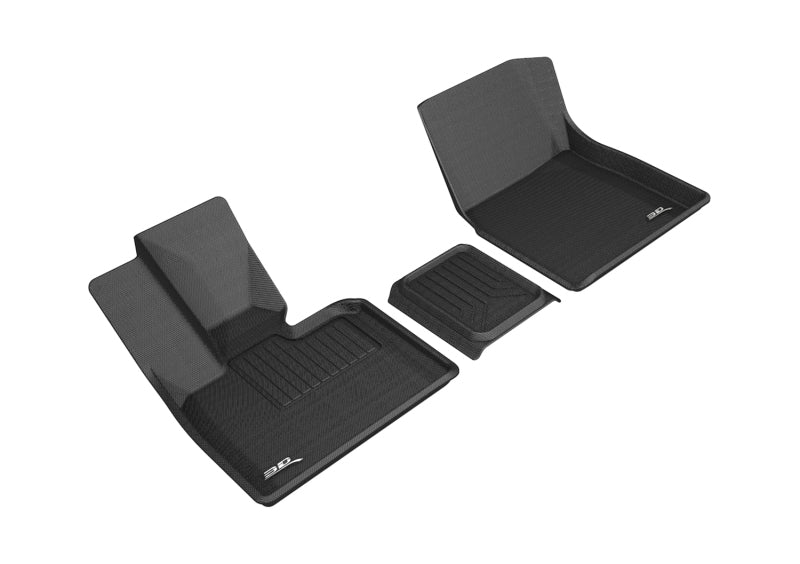 3D MAXpider L1BM09411509 2014-2019 BMW I3 Kagu 1st Row Floormat - Black