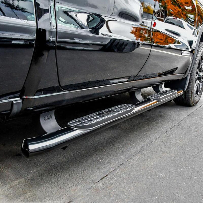 Westin 21-24125 19-20 Chevrolet/GMC Silverado/Sierra 1500 Double Cab PRO TRAXX 4 Oval Nerf Step Bars - Black