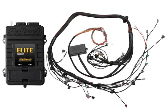 Haltech HT-151355 Elite 2500 Terminated Harness ECU Kit w/EV1 Injector Connectors