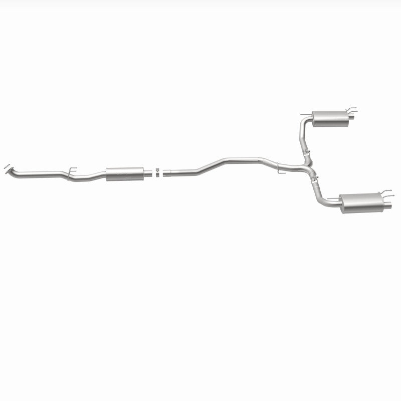Magnaflow 19393 MagnaFlow CatBack 2018 Honda Accord L4 2.0LGAS 2.5in Dual Outlet Stainless Street Series Exhaust