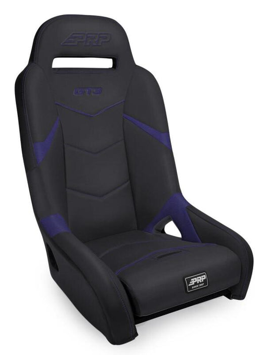 PRP Seats A7301-PORXP-M PRP GT3 Suspension Seat - Black/Purple