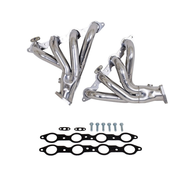 BBK 40000 97-99 Corvette C5 LS1 Shorty Tuned Length Exhaust Headers - 1-3/4 Silver Ceramic