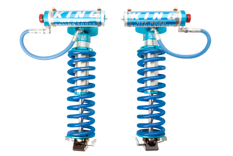 King Shocks 25001-146A 2005+ Ford F-250 4WD Front 2.5 Dia Remote Res Coilover Conversion w/Adjuster (Pair)