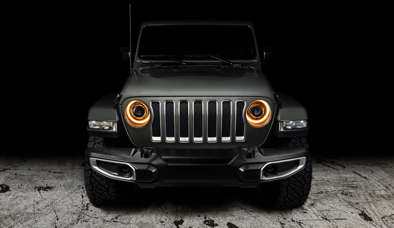ORACLE Lighting 5839-023 Oracle Jeep JL/Gladiator JT Oculus Bi-LED Projector Headlights - Amber/White Switchback